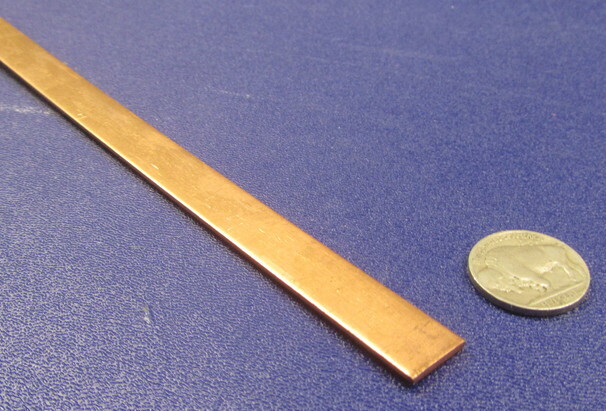 110 Copper Bar H02, 1/16″ Thick x 1/2″ Wide x 24 Inch Length