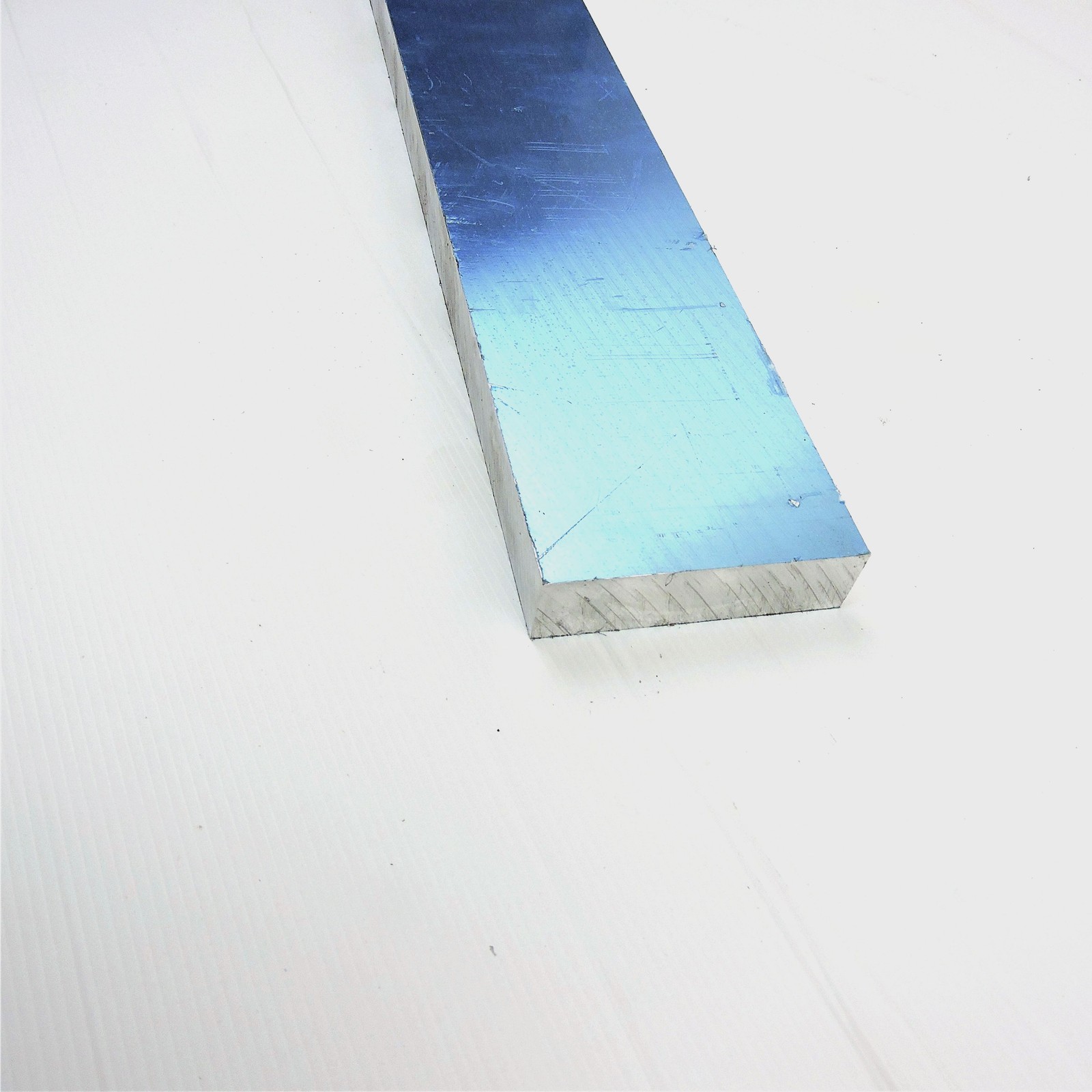 1″ thick Precision CAST Aluminum PLATE 2.875″ x 24″ Long sku 157115