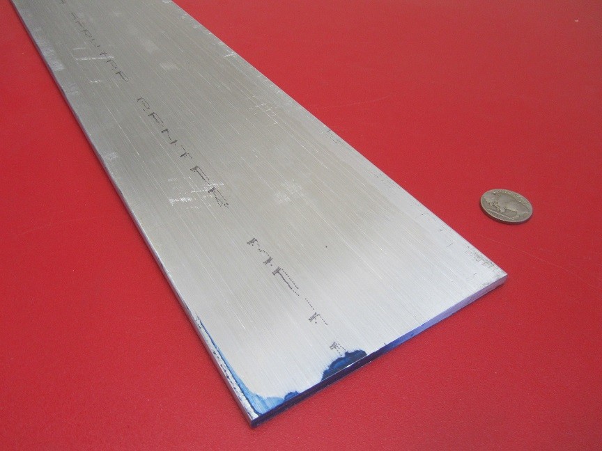 6061 T651 Aluminum Bar, 3/16″ (.187″) Thick x 4.0″ Wide x 36″ Length