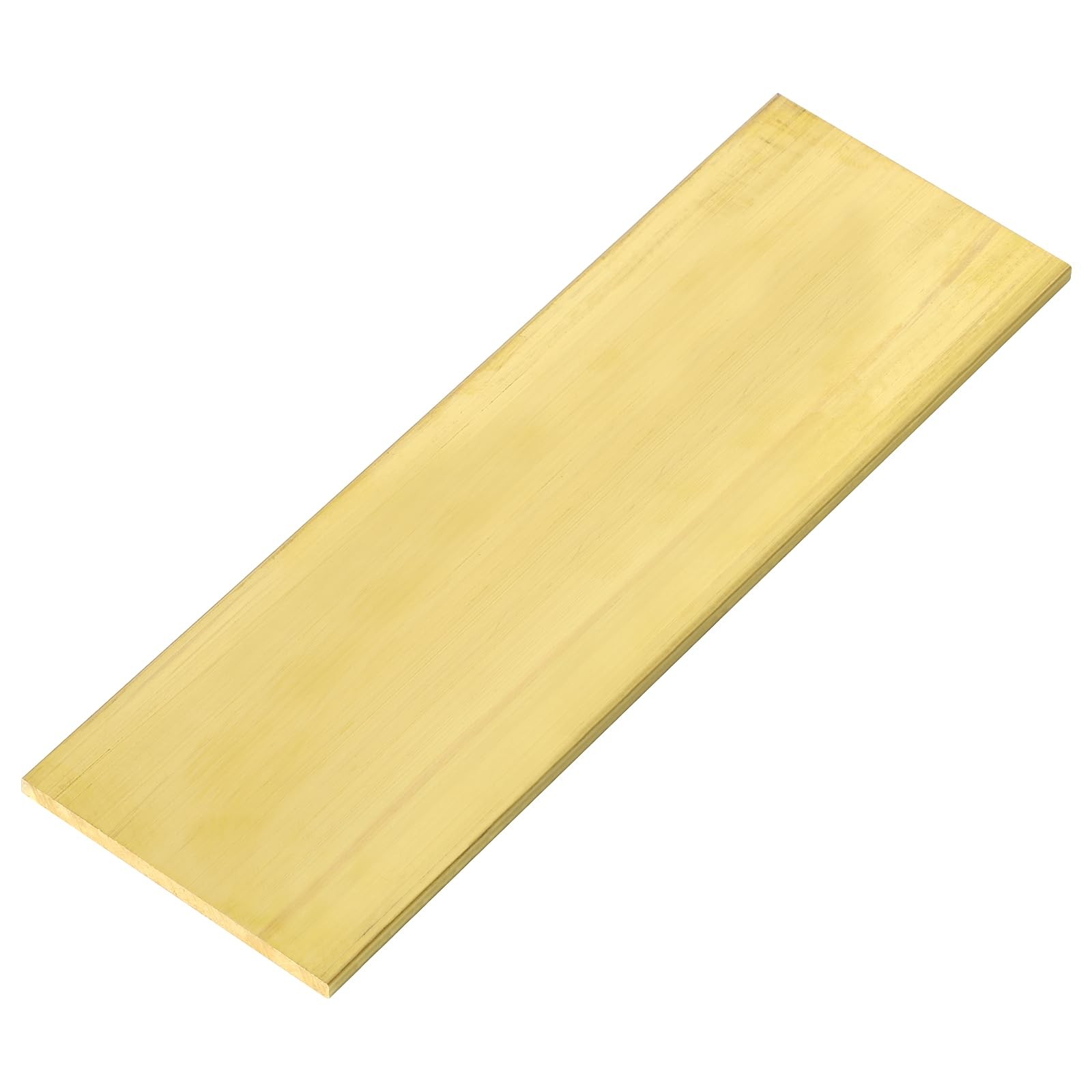 C360 Solid Brass Thin Plate Flat Bar Blank Mill Stock 1/8x2x6 Inch 1 PCS