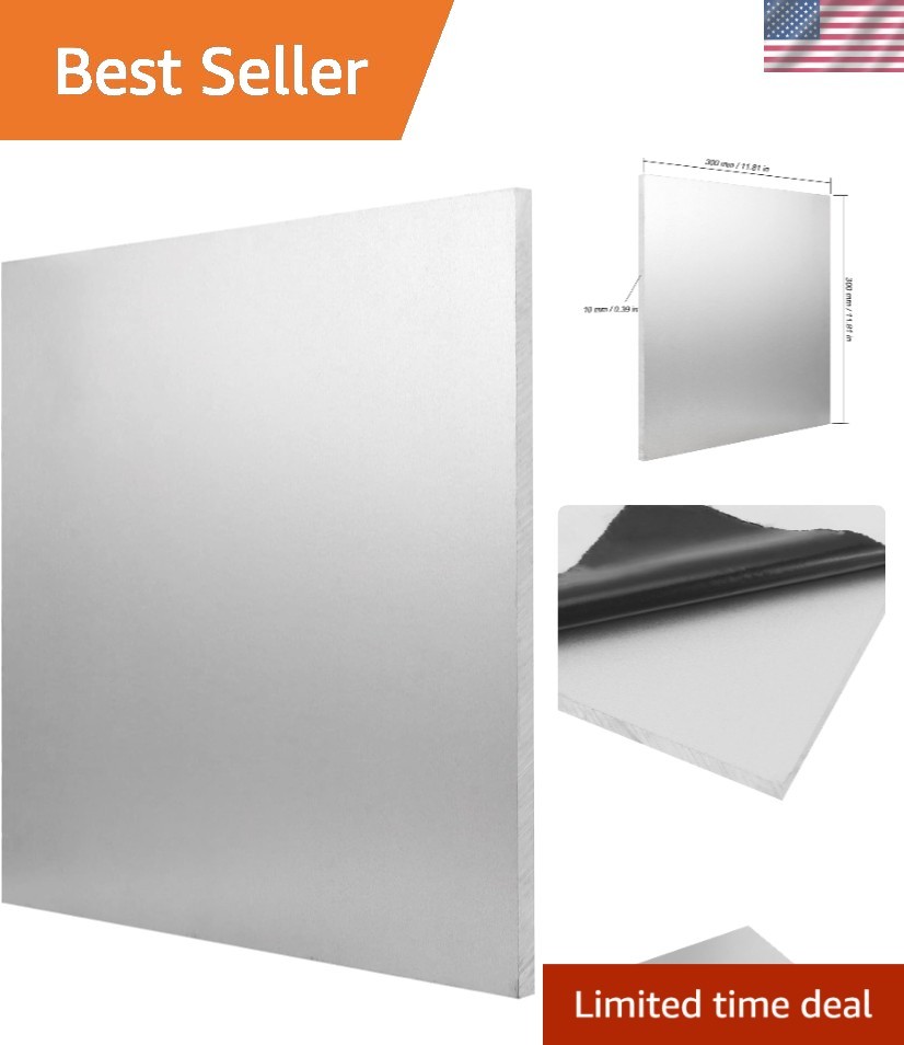 11.82X 11.82 X 3/8 Inch Aluminum Sheet Plate, 300X300X10Mm 6061 Aluminum Sheet w