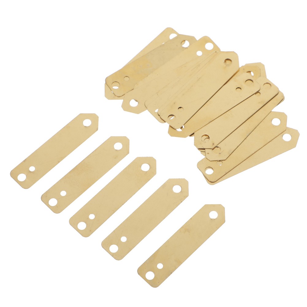20Pcs Copper Anode Plates Replacement for Fruit Battery Electroplating DIY Tools