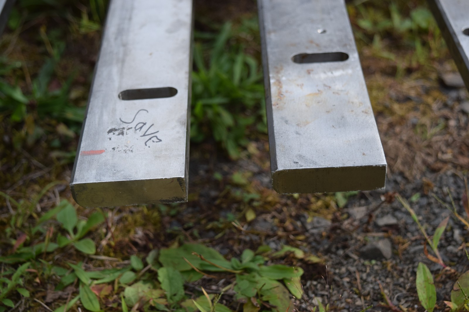 Steel Metal Flat Bar 90″x2.5″x0.75″ Lot of 4