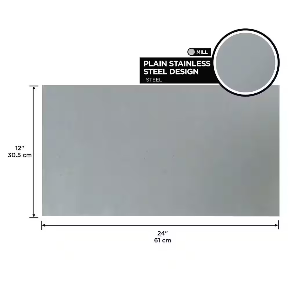 12 In. X 24 In. 22-Gauge Weldable Sheet