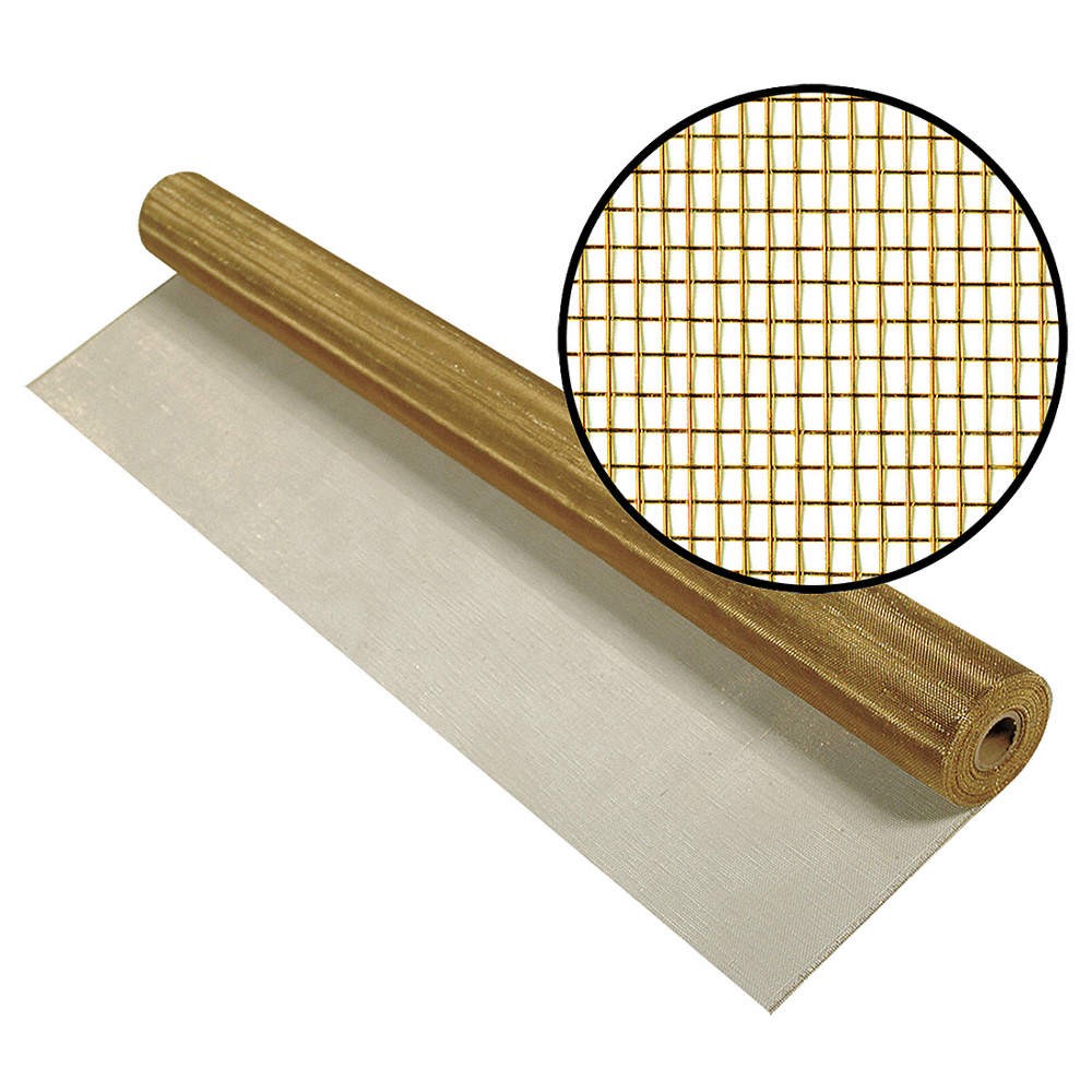 PHIFER 3001826 Screen, Roll, 50 ft L, 3 ft W, Copper 30AA88