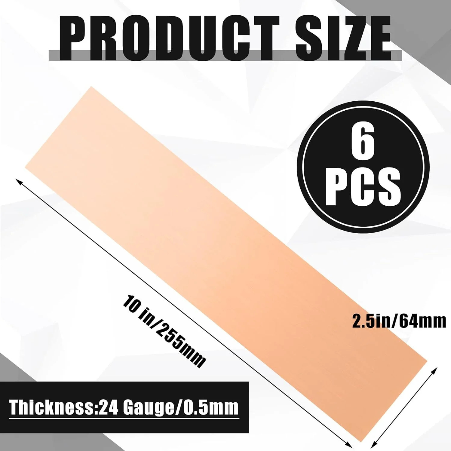 10 Pcs Pure Copper Anode Sheet (99.995% Pure) for Plating and Electroplating,…