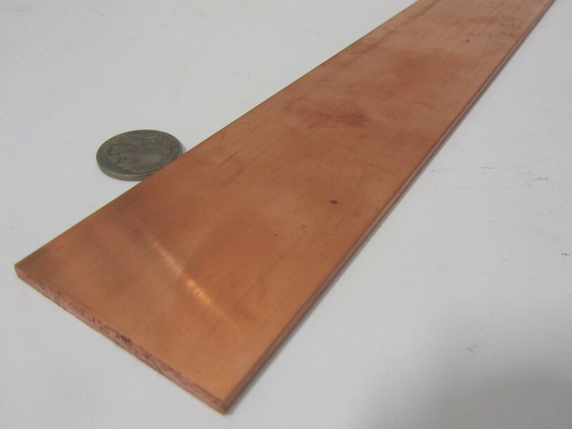 110 Copper Bar H02 .125″ Thick x 2.0″ Wide x 48.0″ Length