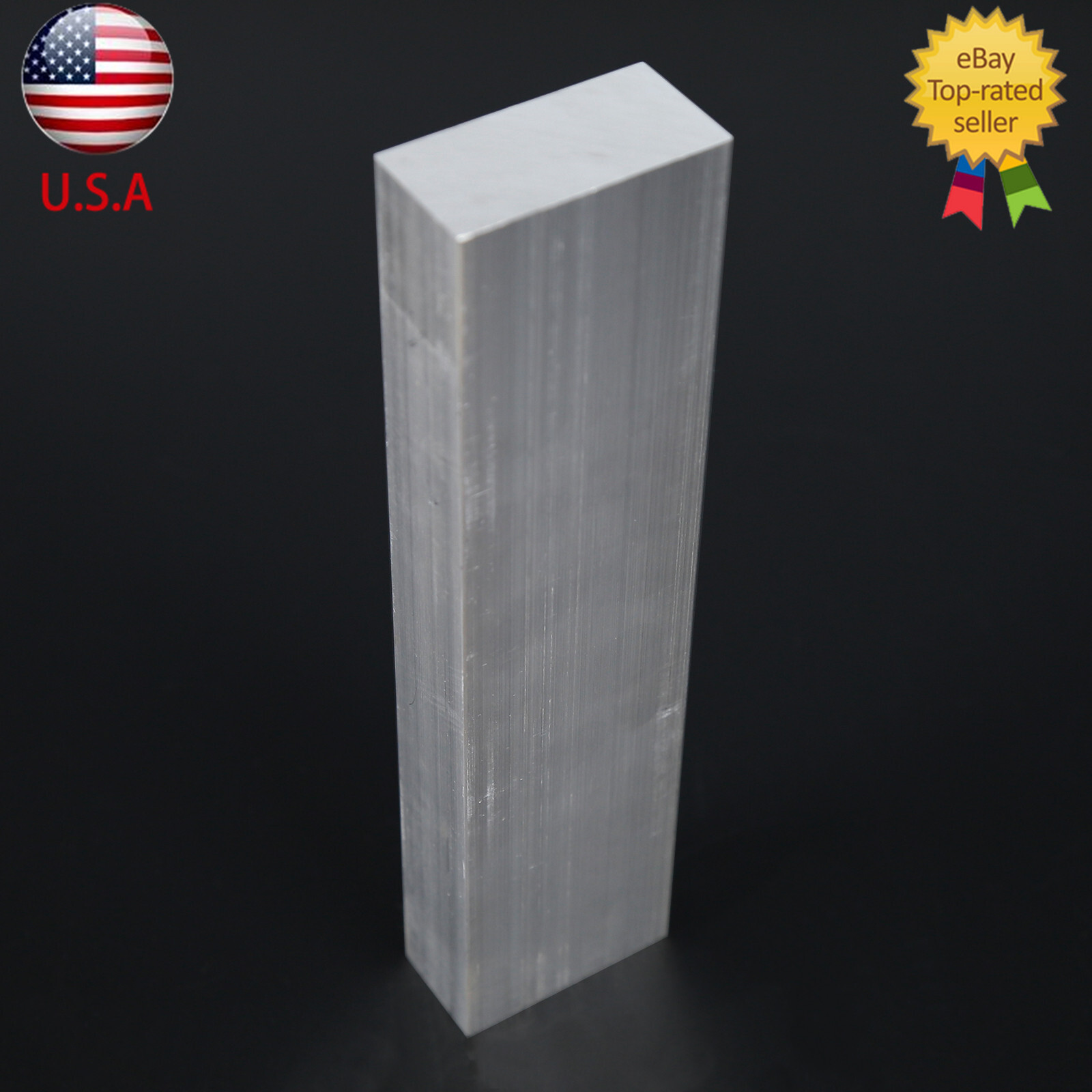 Metal T6061 Aluminum Flat Plate Sheet Stock Length 200mm Width 50mm Thick 25mm