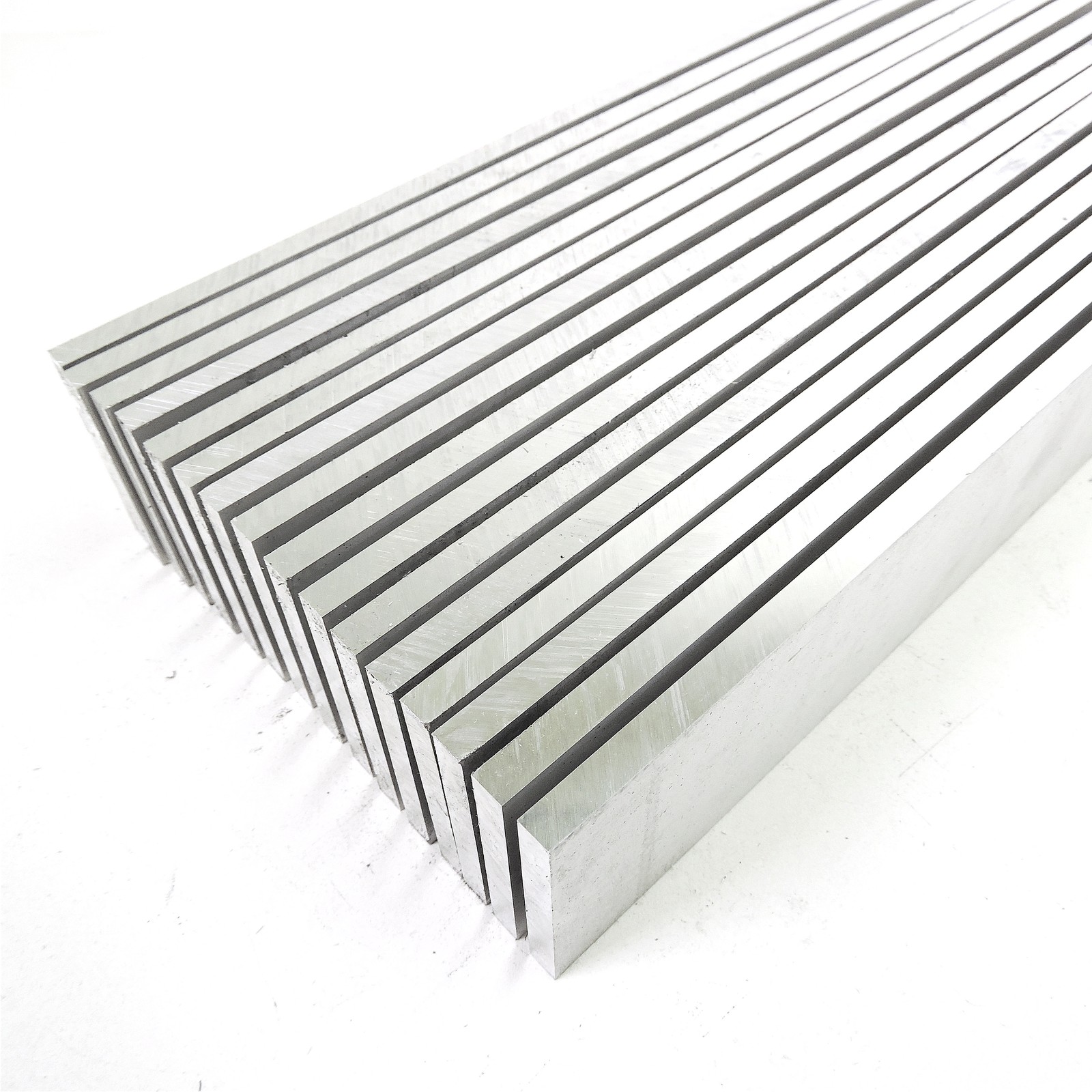 .25″ thick 1/4 Aluminum 6061 PLATE 2.125″ x 12.375″ Long QTY 17 sku 206436