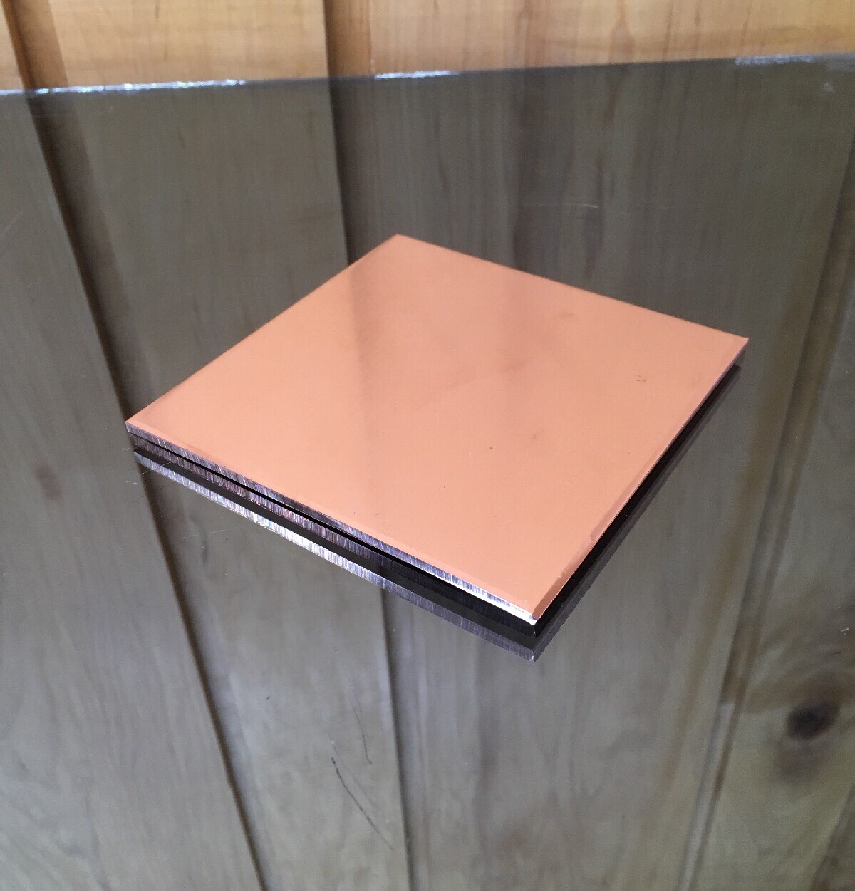 1/8″ COPPER SHEET PLATE NEW 4″x4″ .125 THICK *CUSTOM SIZES AVAILABLE*