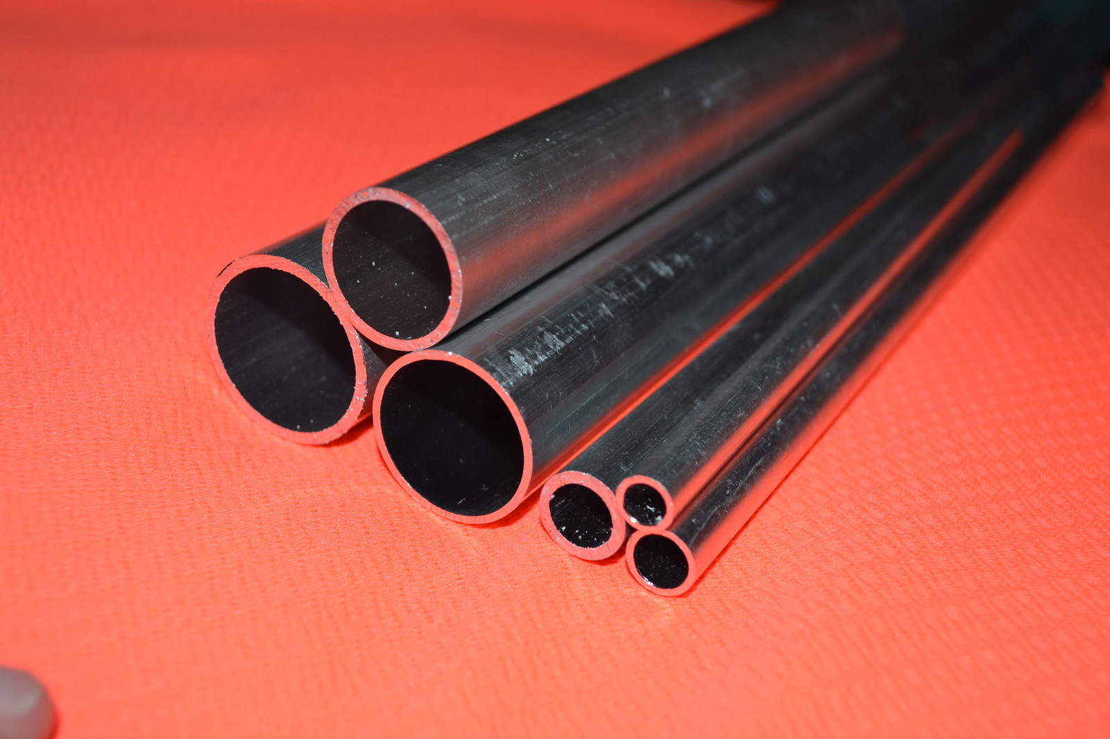 Aluminium Rund Stange Hohl Rohr Schaft 8mm 10mm 3/8 1/2 5/8 7/8 25MM 28mm