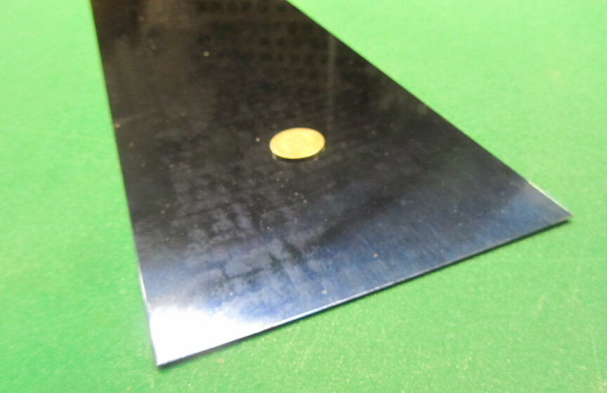 Blue Tempered Spring Steel Shim 0.050″ Thick x 6.00″ Width x 25″ Length