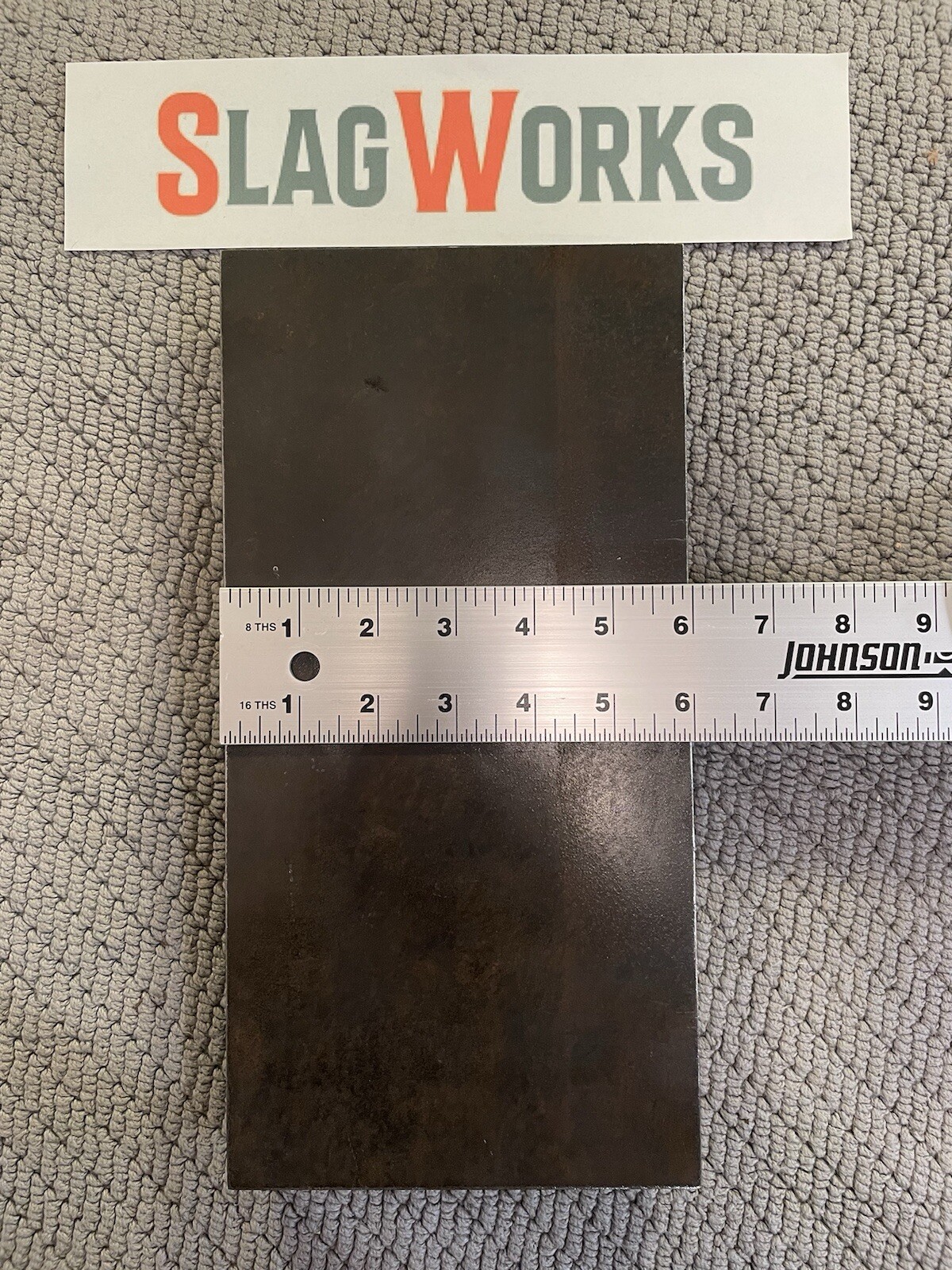 3/8x6x12 inch steel plate 6”x12” A36 Hot Roll Flat .375″ Thick