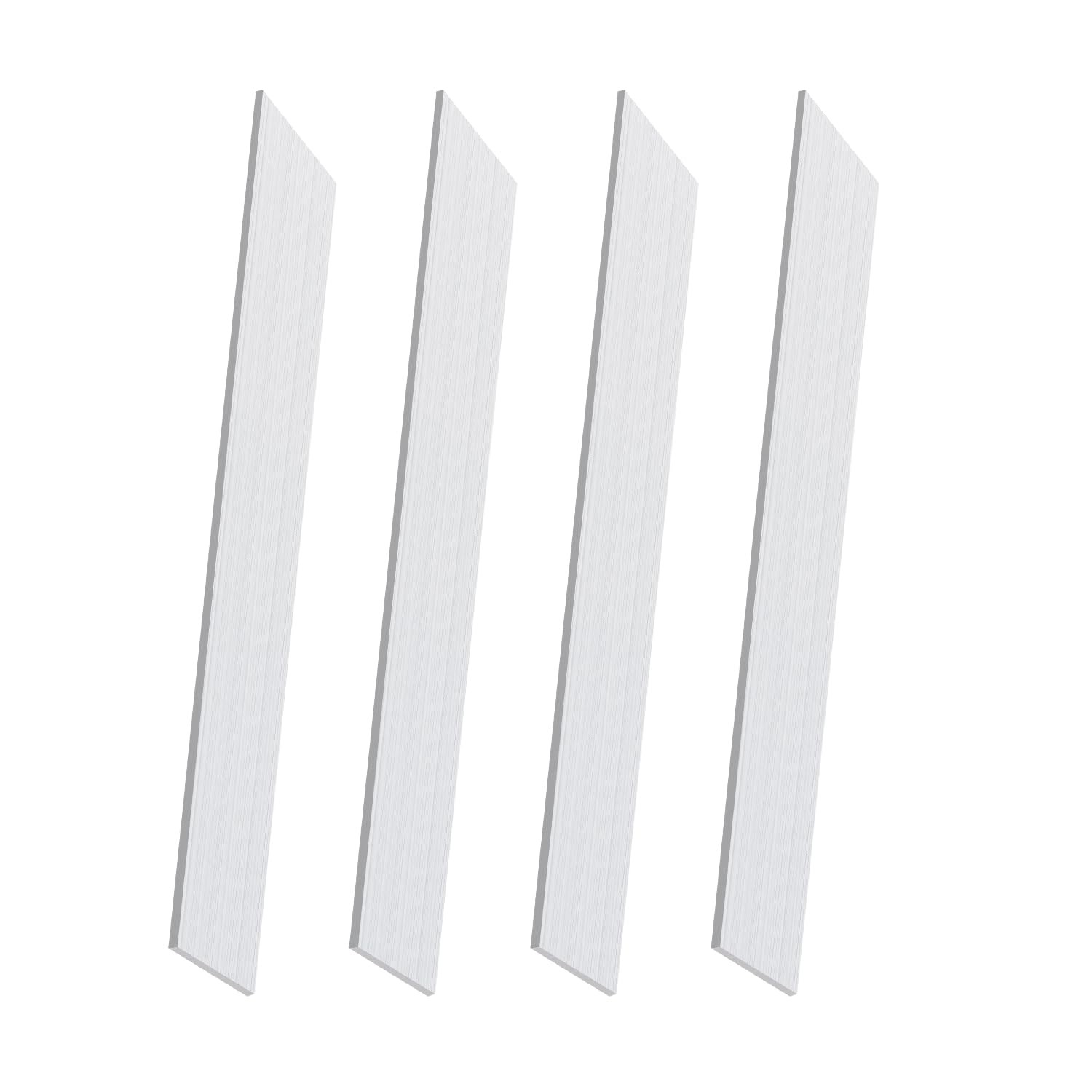 6061 Aluminum Bar，1/8″ Thickness x 1″ Width x 12″ Length Rectangle Aluminum F…