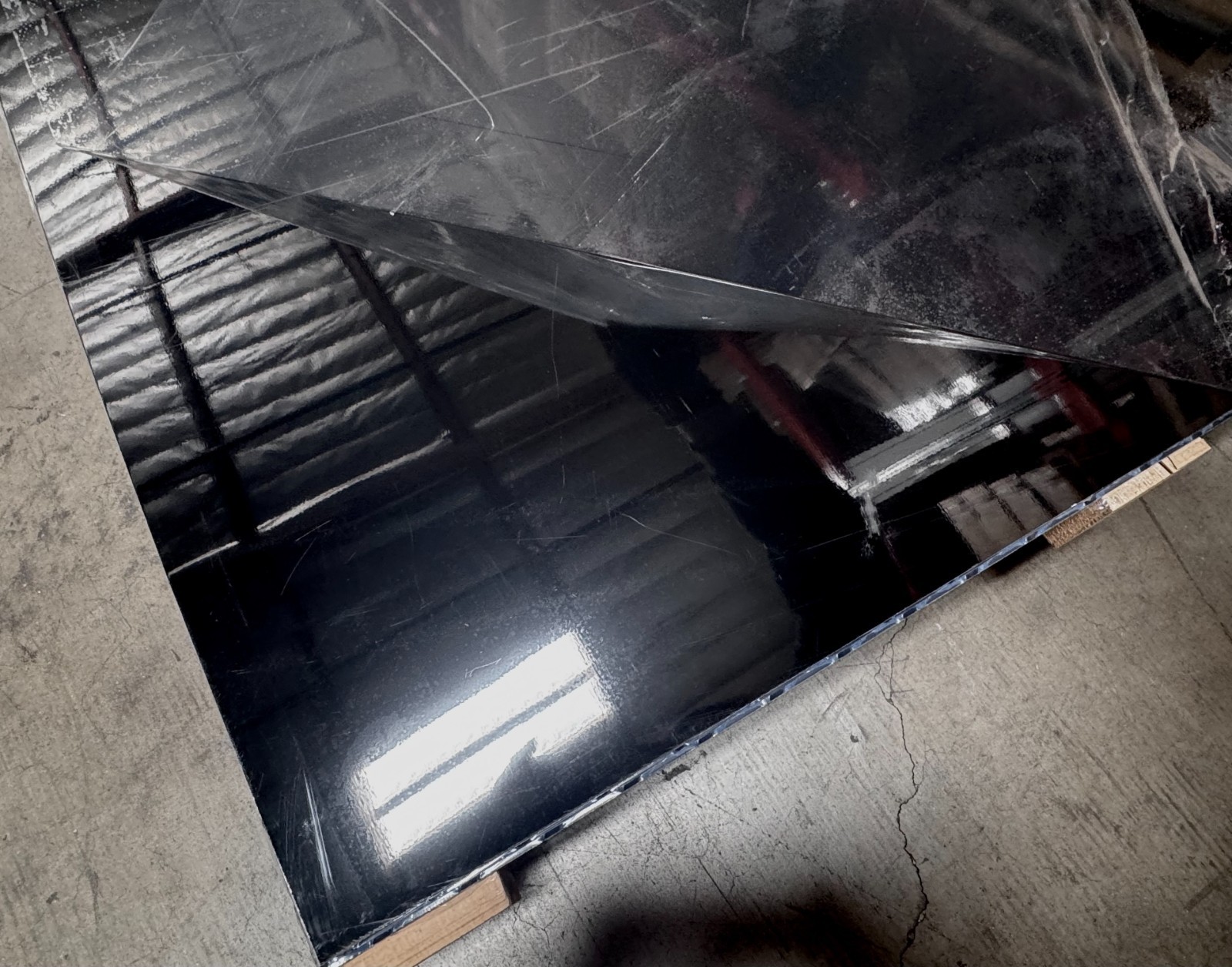 Black Aluminum Trailer Skin 49″ x 96″ – 2 PCS
