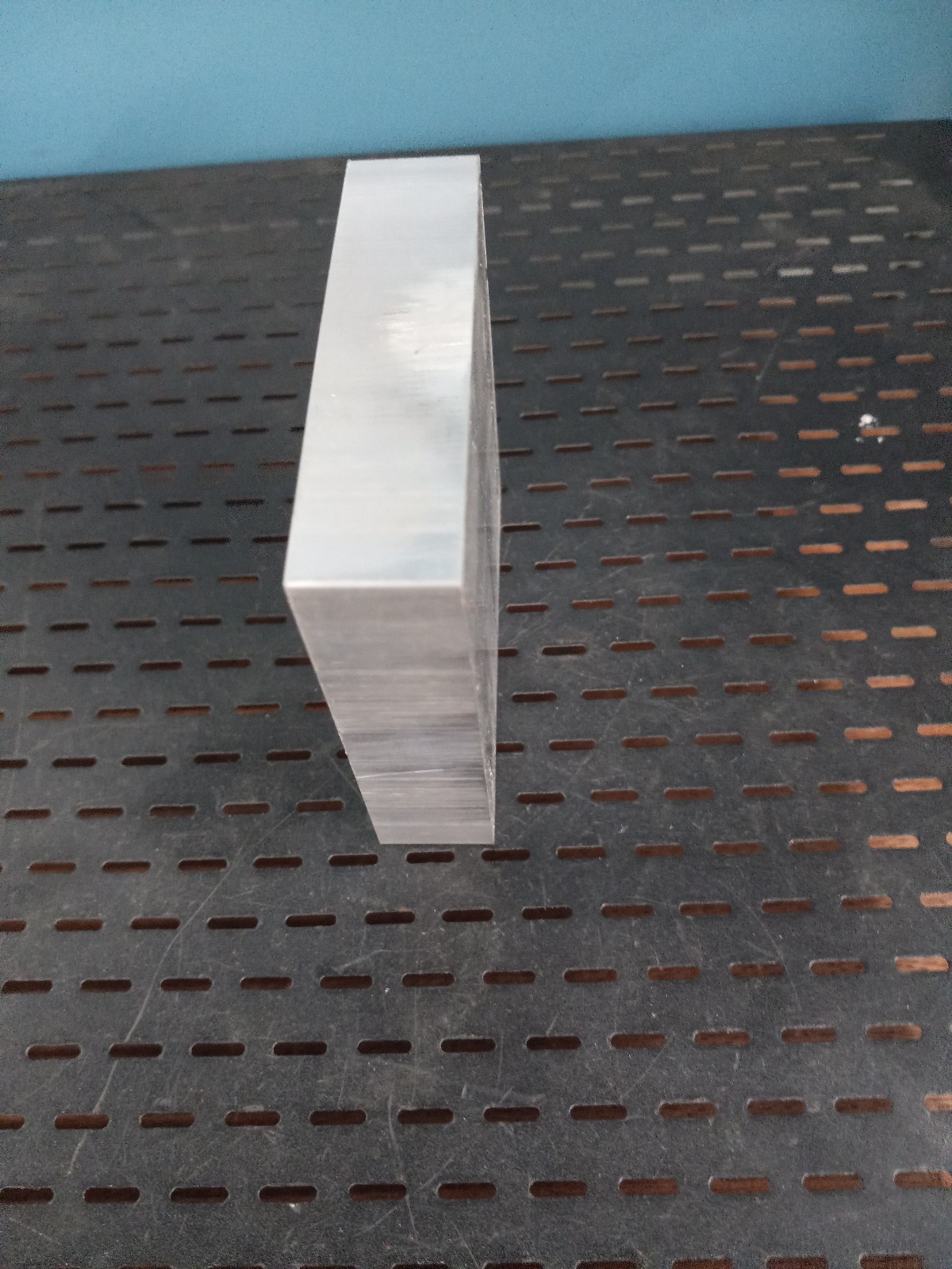 3″X 3″ ALUMINUM 6061 Square BAR 3/4″ Thick Machined +.005-.0 FLAT .003 PARALLEL