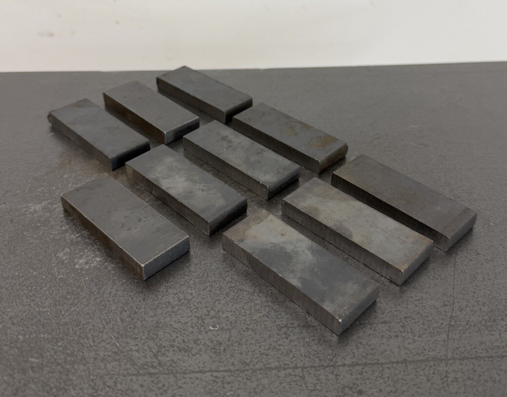 3/8″ Steel Plate 1″ x 2-3/4″ Flat Bar A36, 10 PIECES