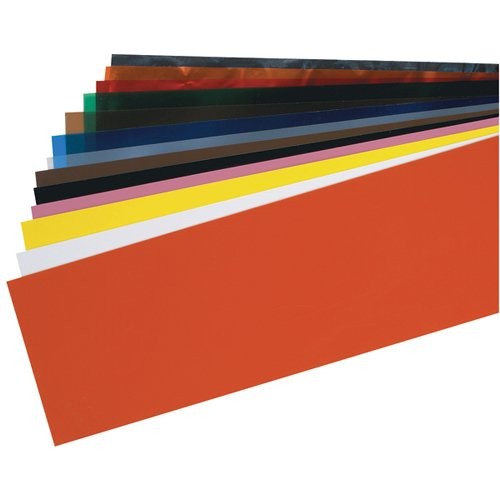 PSS5A 14 Piece Plastic Shim Stock Assortment-5″ x 20″ Color Coded Sheets