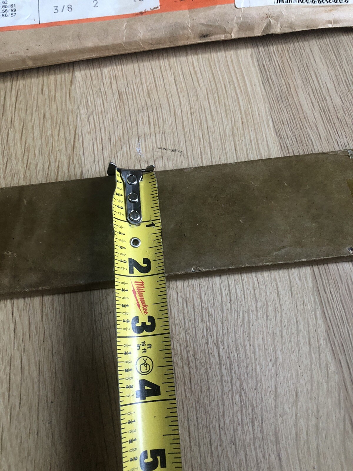 O1 Flat Stock AISL Precision Ground 3/8 x 2 x 18 Made in England 89% Full