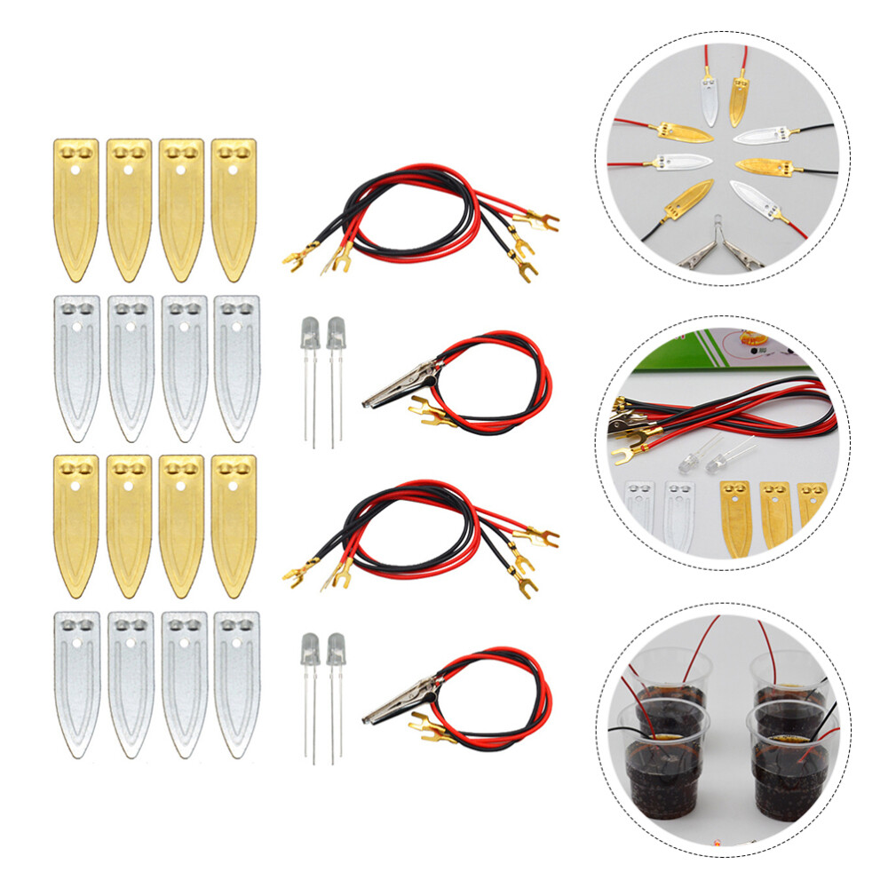 2 Sets Generation Experiment Materials Child DIY Battery Science