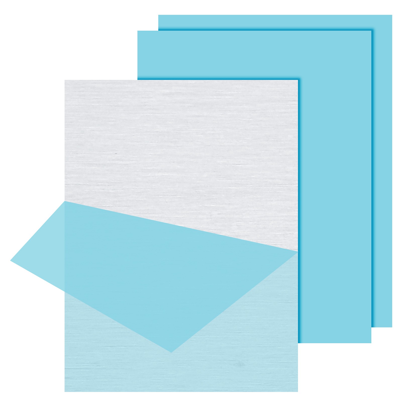 6061 T651 Aluminum Sheet Metal 6 x 8 x 1/8(0.125″) Inch 3Pcs Flat 3MM