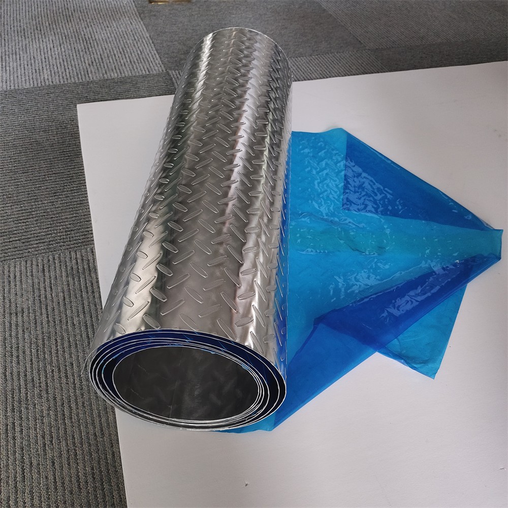 48″ x 94.5″ .04in Thick Aluminum Diamond Plate Sheet Metal – Trailer RV Garages