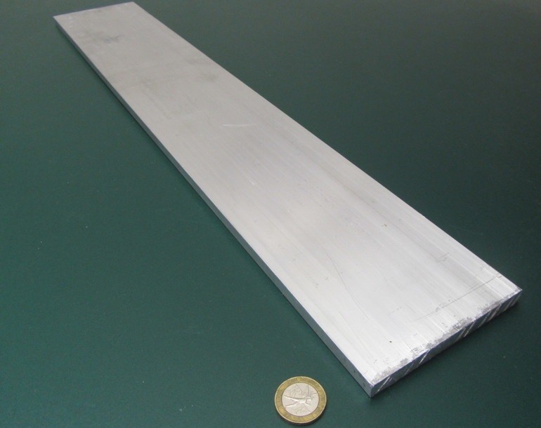 5052 Aluminum Bar, (1/4 Hard H32) .375″ (3/8″) Thick x 4.0″ Width x 24″ Length