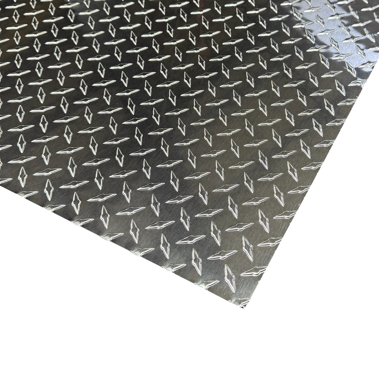 48″ x 120″ Aluminum Diamond Plate .025″ (1/40″) Thick Sheet Trailer, RV, Garages