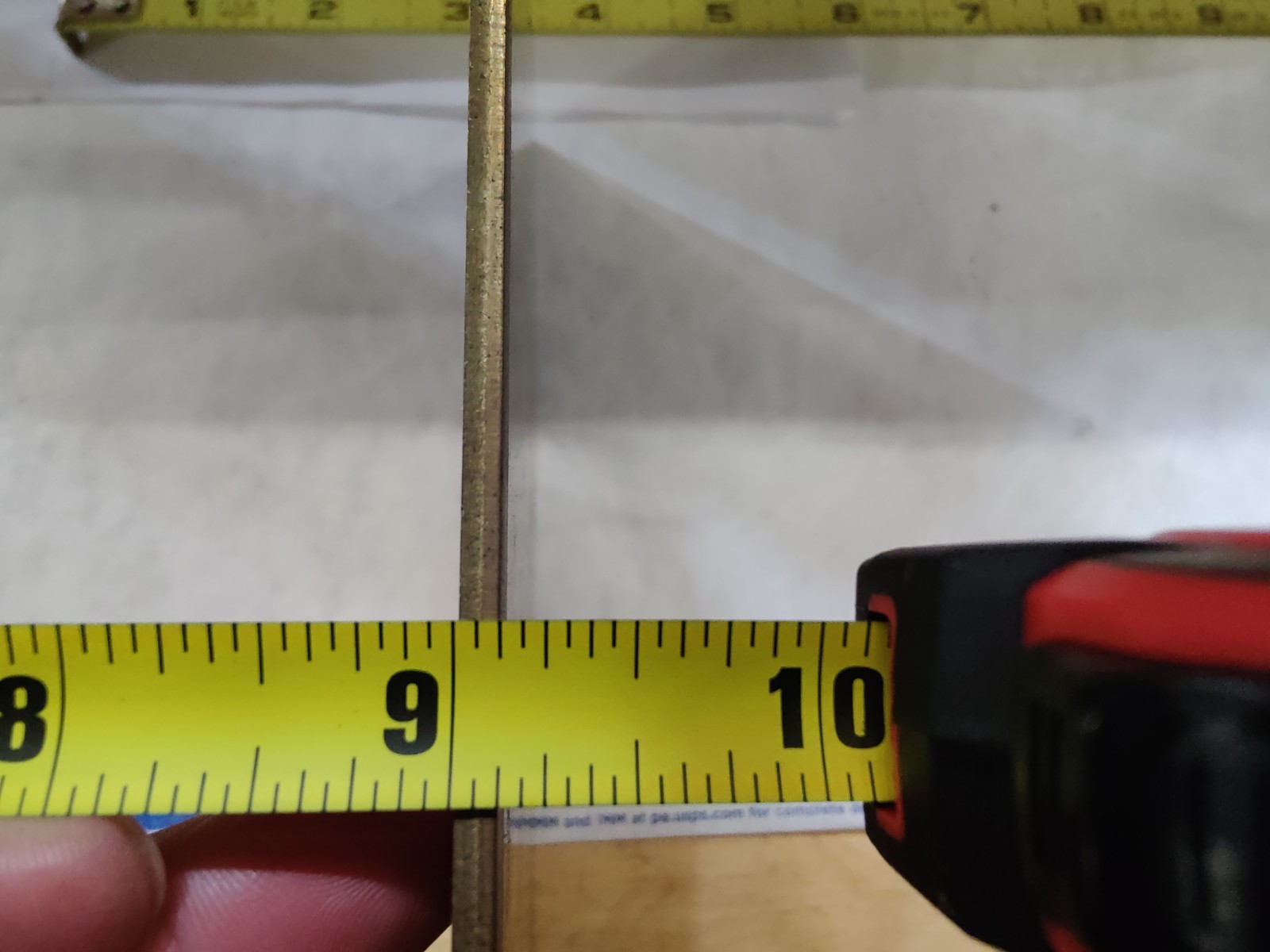1/8″ Brass Sheet – Plate 4″x8″ x .125 thick NOS