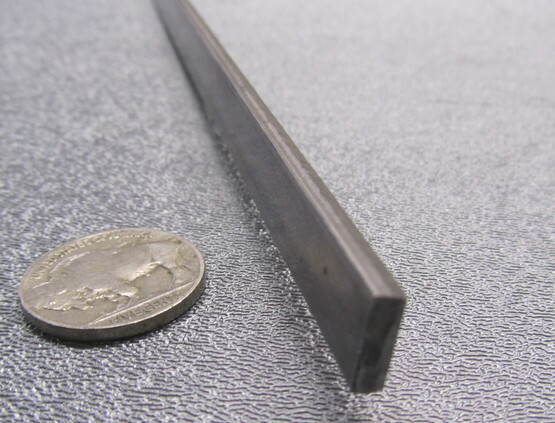 1018 Steel Bar, 1/8″ Thick x 3/8″ Wide x 36″ Length, 4 Pcs