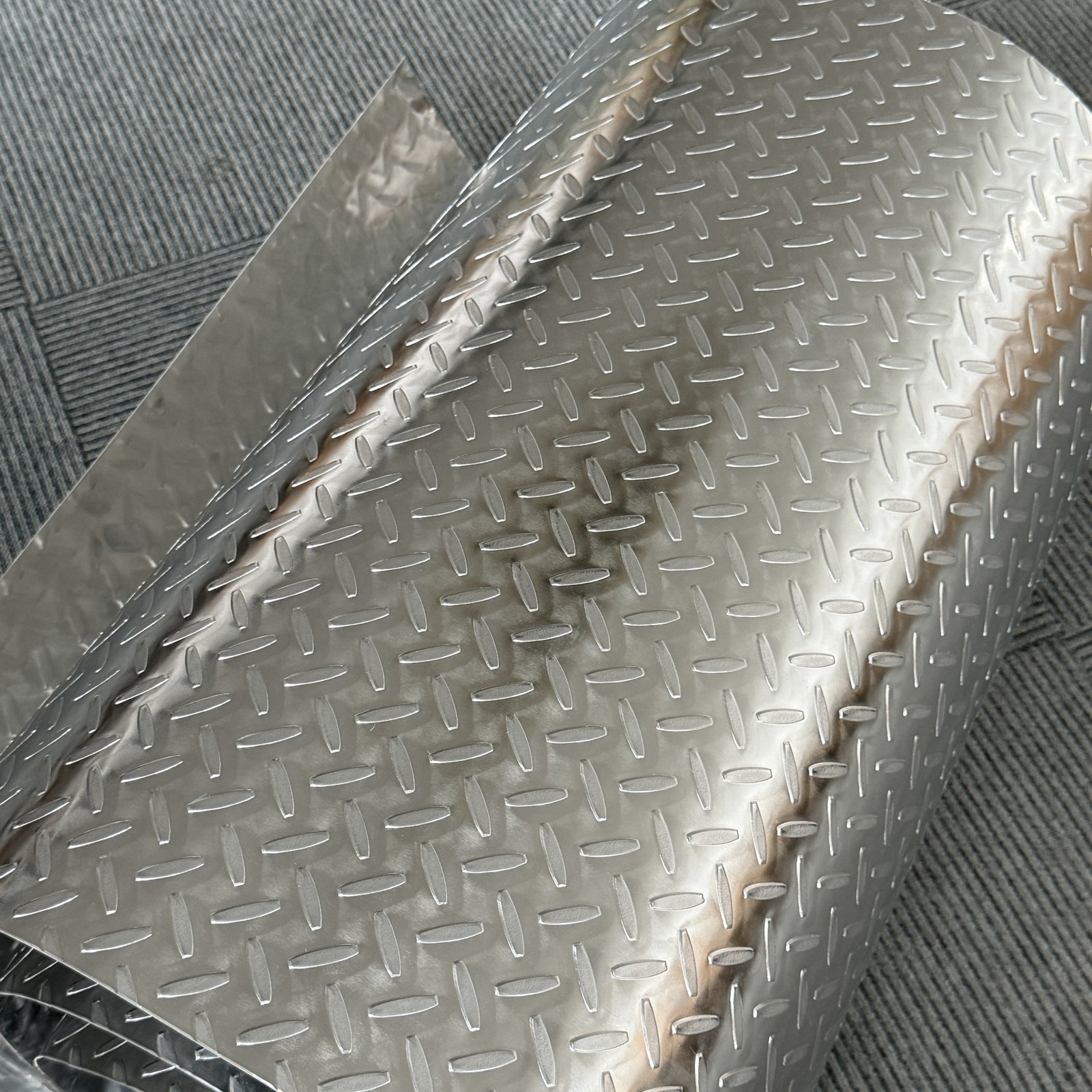 48″ x 94.5″ .04in Thick Aluminum Diamond Plate Sheet Metal – Trailer RV Garages