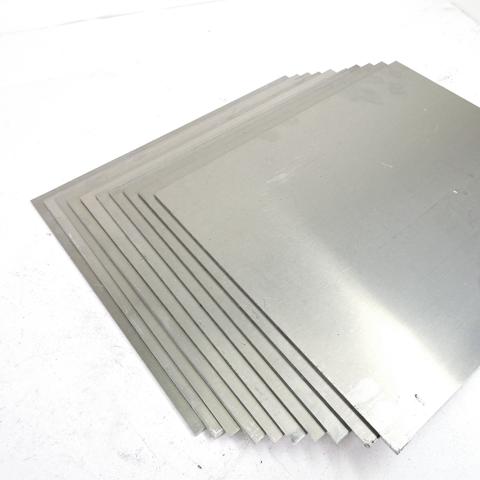 .0625″ thick 1/16 Aluminum 6061 PLATE 13.75″ x 17.5″ Long QTY 10 sku 187013