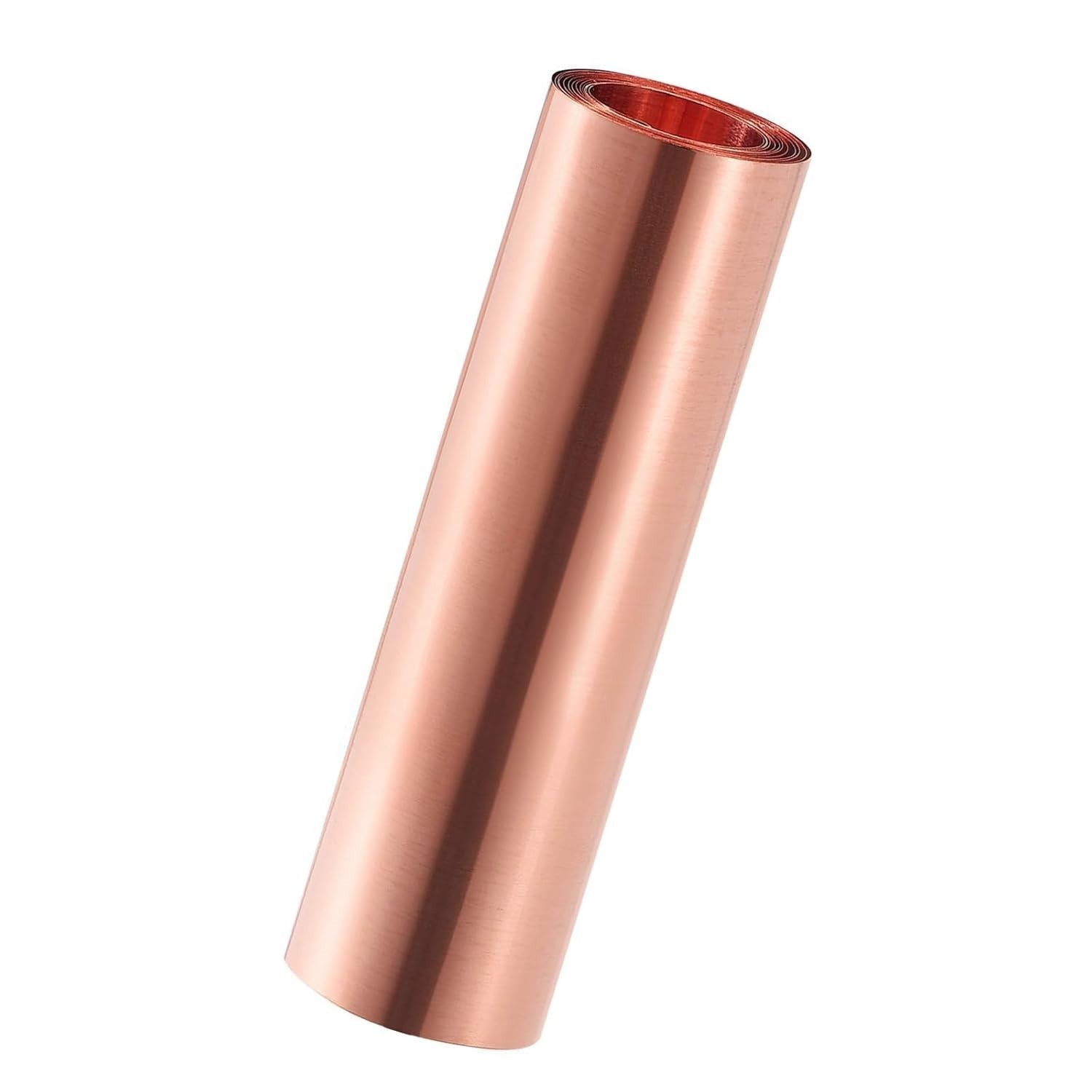 Durable 99.9% Pure Copper Foil Roll 0.1mm x 100mm x 1000mm for Home and Art