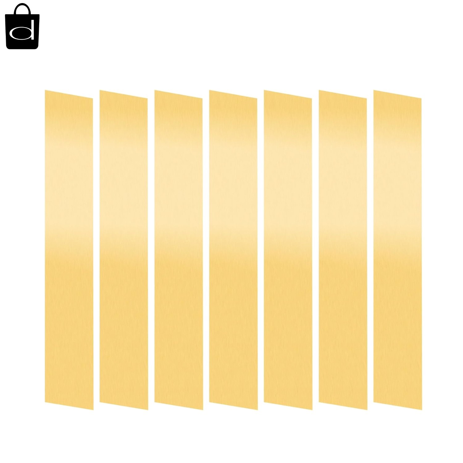 Brass Strip, Brass Shim Stock Assortment, 1″ Width X 6″ Length, 0.002″, 0.004…