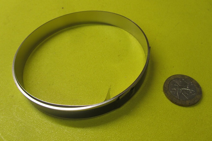 301 Stainless Steel Sheet Shim, .005″ (+/-.0003″) x 1/2″ x 10 Foot Length