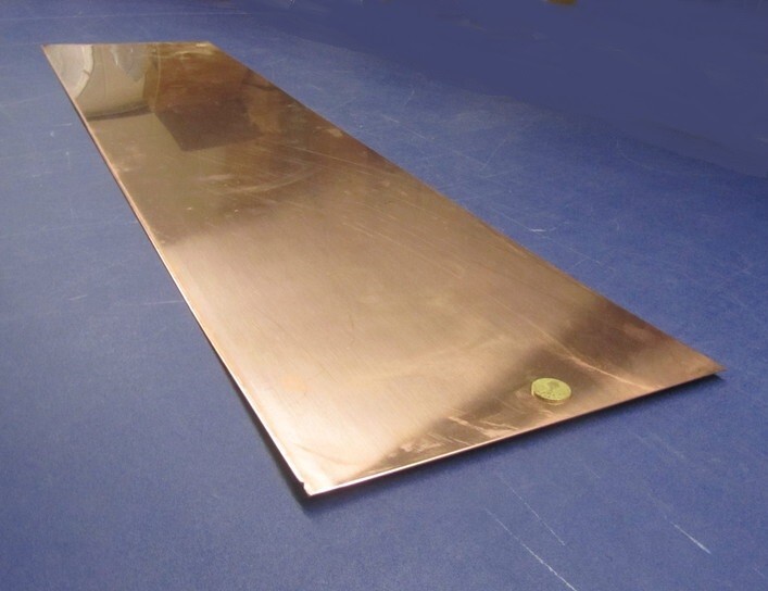 110 Copper Sheet Soft H02 .062″ Thick x 12.0″ Wide x 48.0″ Length