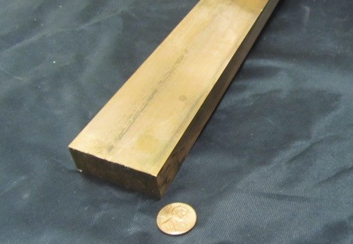 110 Copper Bar H02, 3/4″ Thick x 2.0″ Wide x 2 Ft Length