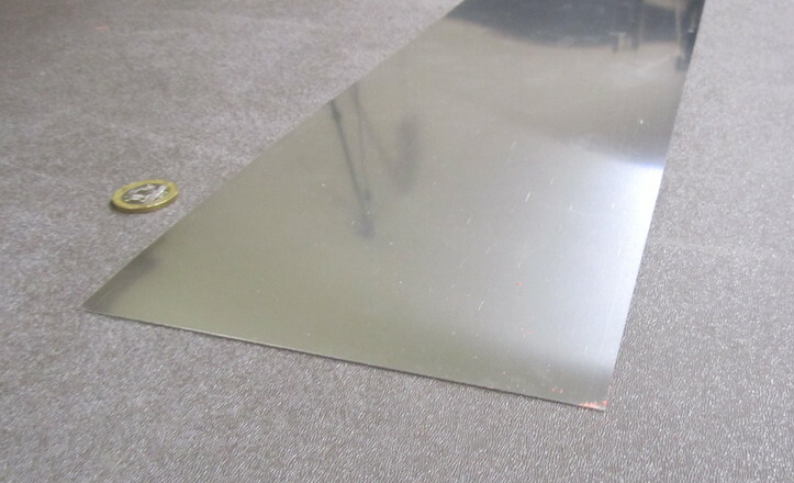 316 Stainless Steel Sheet Soft .020″ Thick x 6.0″ Width x 100.0″ Length