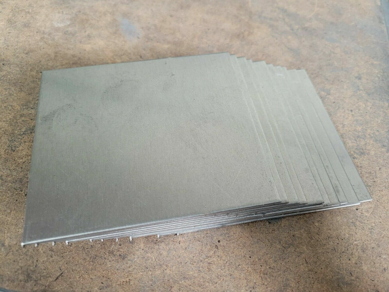 Metal Plate Aluminum 2024-T3 .190Thk. 5.0″ x 8.0″ (10 pcs)