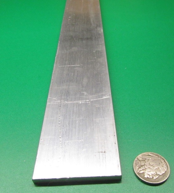 5052 H32 Aluminum Bar, 1/4″ (.250″) Thick x 3.0″ Wide x 24″ Length