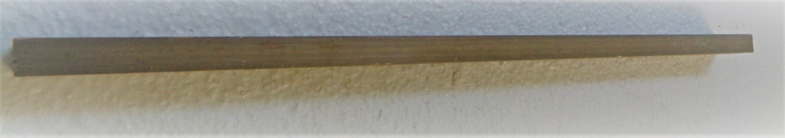 NS718 Nickel Silver Flat Bar 23/32” x 23/64” x 12” Knife making milling stock