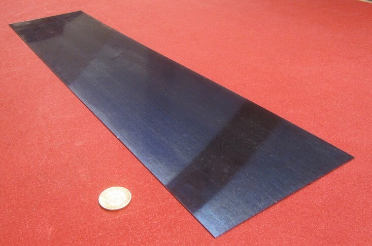 1095 Full Hard Spring Steel Shim 0.004″ Thick x 6.0″ Width x 24″ Length