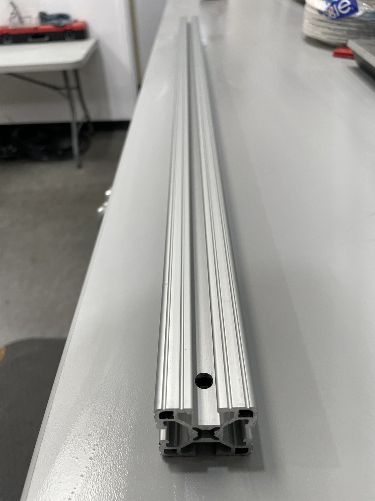 80/20 1515-UL Aluminum T Slot Extrusion 35″ Length Access holes on each end