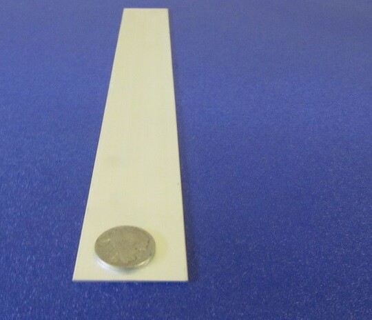 6061 T6 Aluminum Bar, 1/16″ Thick x 1 1/2″ Wide x 12″ Length, 8 Units
