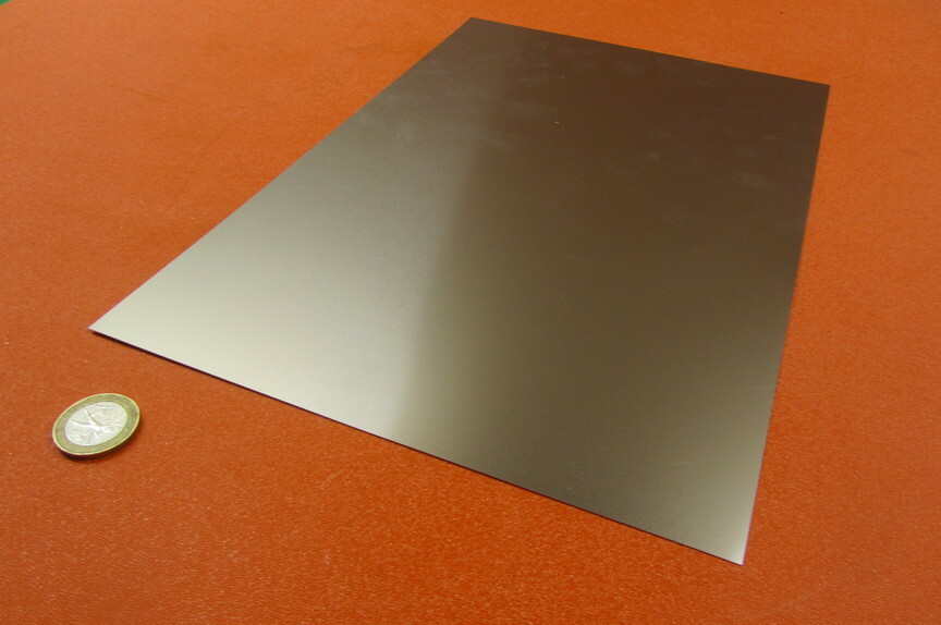 301 Stainless Steel Sheet Shim, .015″ (+/-.0010″) x 8.0″ Width x 1 Foot Length