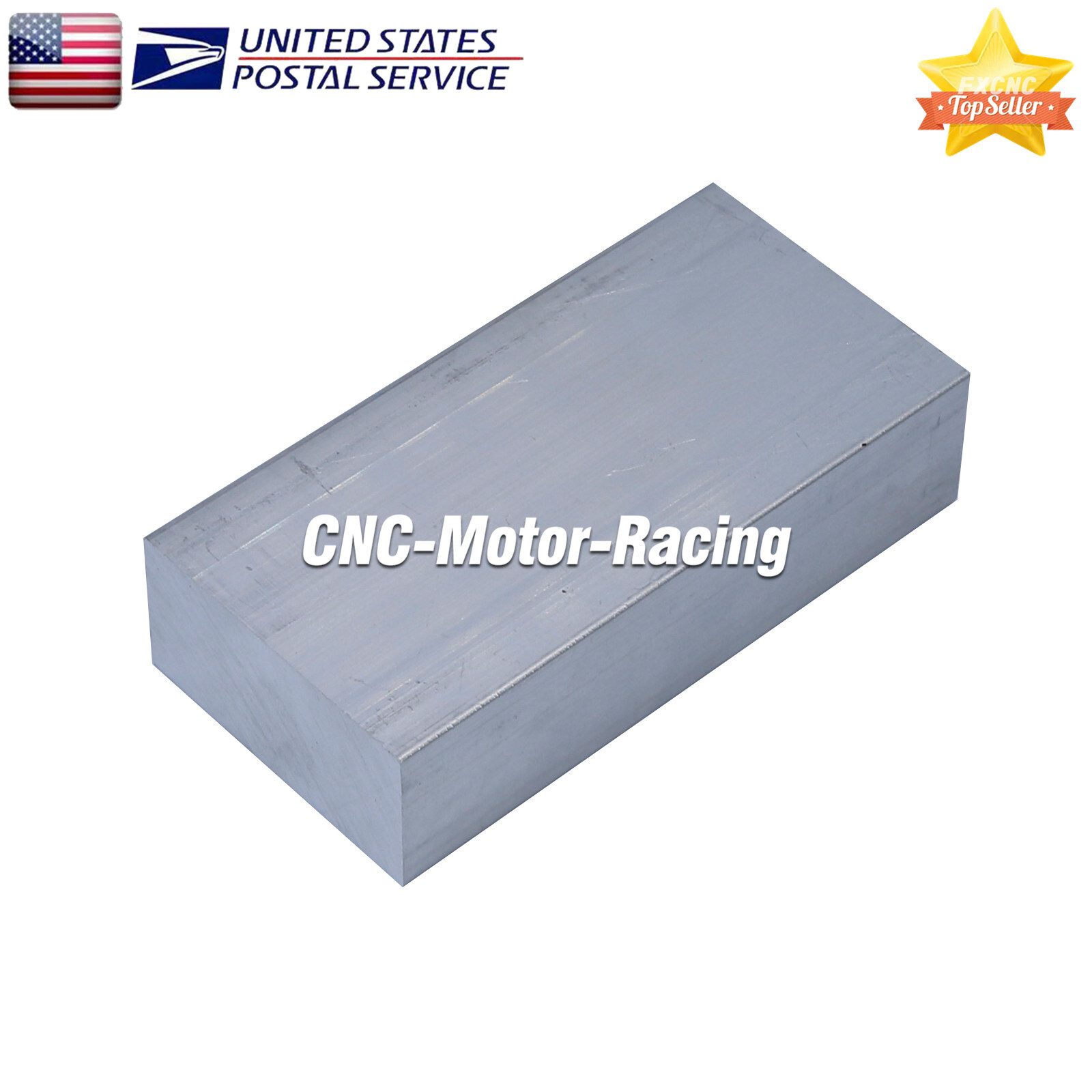 Aluminum Raw Material Flat Plate Sheet Long 100mm/3.94inch Thick 25mm/0.98″ USA