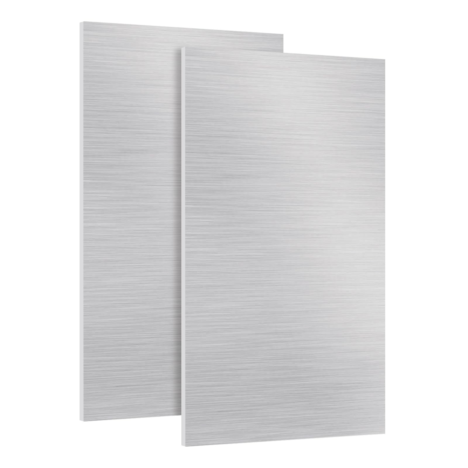 2 PCS 6061 T6 Aluminum Metal Sheet 12x6x3/16 Inch Flat Plain Plate Crafting