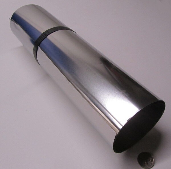 316 Stainless Steel Sheet Soft .007″ Thick x 12.0″ Width x 100.0″ Length