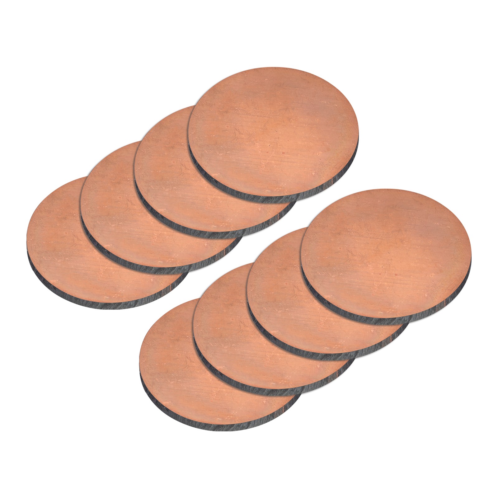 8pcs Pure Copper Sheet 5/8″ x 0.06″ 14 Gauge T2 Copper Metal Round Plate