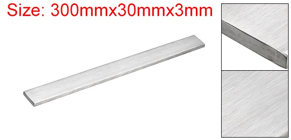 316L Stainless Steel Flat Bar, 1/8″ Thick 1 3/16″” Width 12″ Length